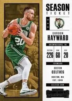 2017-18 Panini Contenders #6 Gordon Hayward