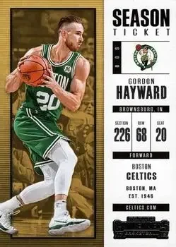 Front of Gordon Hayward