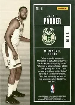 Back of Jabari Parker