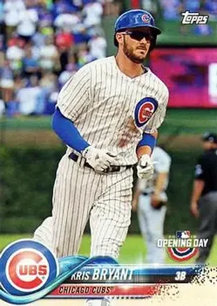 2018 Topps Opening Day #3 - Kris Bryant - Chicago Cubs