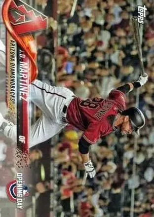 2018 Topps Opening Day #10 - J.D. Martinez - Arizona Diamondbacks