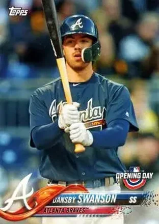 2018 Topps Opening Day #14 - Dansby Swanson - Atlanta Braves