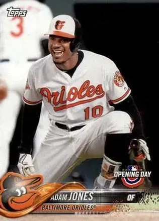 2018 Topps Opening Day #15 - Adam Jones - Baltimore Orioles