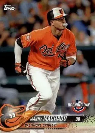 2018 Topps Opening Day #16 - Manny Machado - Baltimore Orioles