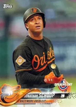 2018 Topps Opening Day #17 - Jonathan Schoop - Baltimore Orioles
