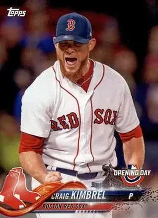 2018 Topps Opening Day #19 - Craig Kimbrel - Boston Red Sox