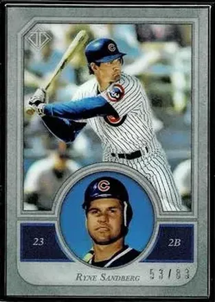2018 Topps Transcendent Collection #3 - Ryne Sandberg - Chicago Cubs