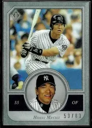 2018 Topps Transcendent Collection #4 - Hideki Matsui - New York Yankees