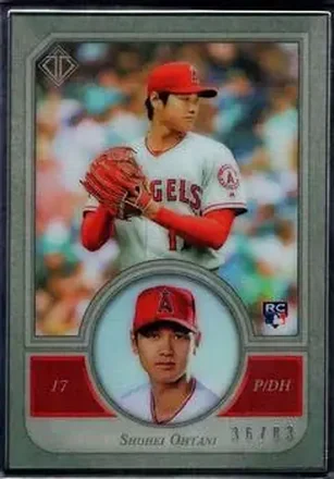 2018 Topps Transcendent Collection #10 - Shohei Ohtani - Los Angeles Angels