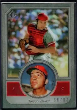2018 Topps Transcendent Collection #11 - Johnny Bench - Cincinnati Reds
