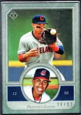 2018 Topps Transcendent Collection #12 - Francisco Lindor - Cleveland Indians