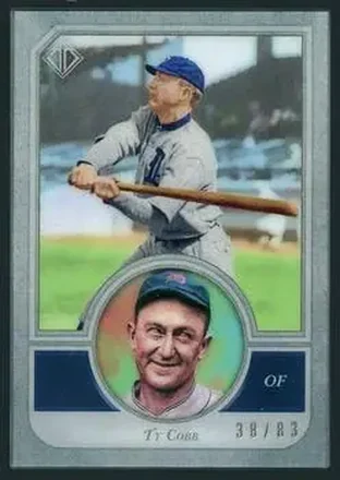 2018 Topps Transcendent Collection #18 - Ty Cobb - Detroit Tigers