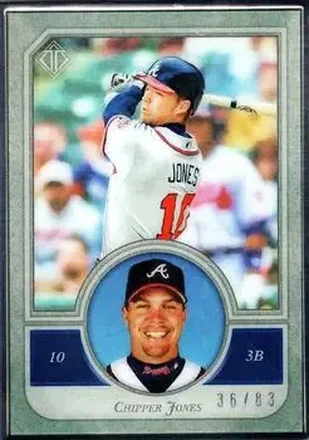 2018 Topps Transcendent Collection #19 - Chipper Jones - Atlanta Braves