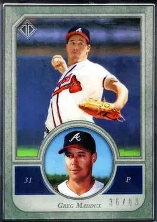 2018 Topps Transcendent Collection #22 - Greg Maddux - Atlanta Braves