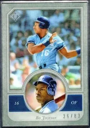 2018 Topps Transcendent Collection #26 - Bo Jackson - Kansas City Royals