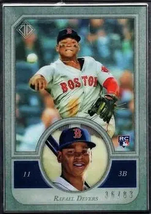 2018 Topps Transcendent Collection #27 - Rafael Devers - Boston Red Sox
