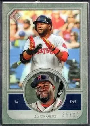 2018 Topps Transcendent Collection #28 - David Ortiz - Boston Red Sox