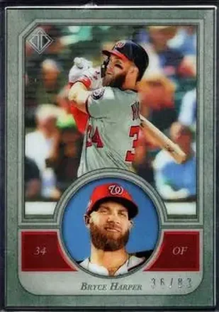 2018 Topps Transcendent Collection #30 - Bryce Harper - Washington Nationals