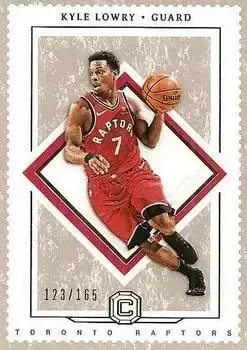 2017-18 Panini Cornerstones #6 Kyle Lowry