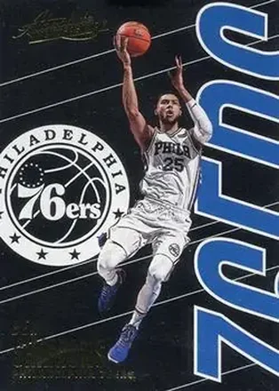 2018-19 Panini Absolute Memorabilia #8 - Ben Simmons - Philadelphia 76ers