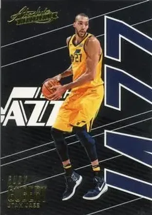 2018-19 Panini Absolute Memorabilia #22 - Rudy Gobert - Utah Jazz