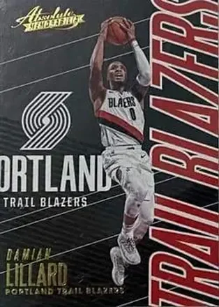 2018-19 Panini Absolute Memorabilia #48 - Damian Lillard - Portland Trail Blazers