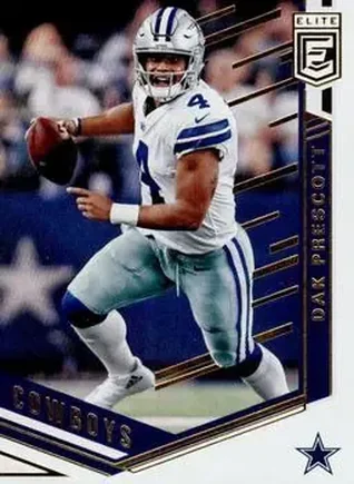 2018 Donruss Elite #1 - Dak Prescott - Dallas Cowboys