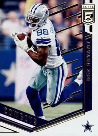 2018 Donruss Elite #3 - Dez Bryant - Dallas Cowboys