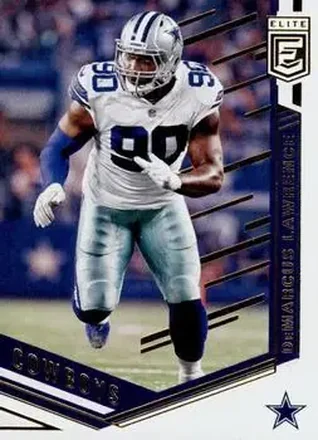 2018 Donruss Elite #4 - DeMarcus Lawrence - Dallas Cowboys