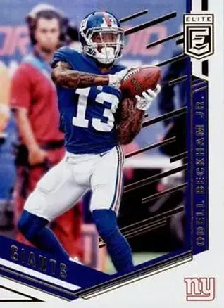 2018 Donruss Elite #6 - Odell Beckham Jr. - New York Giants