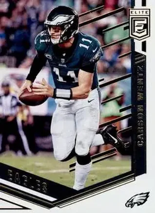 2018 Donruss Elite #8 - Carson Wentz - Philadelphia Eagles