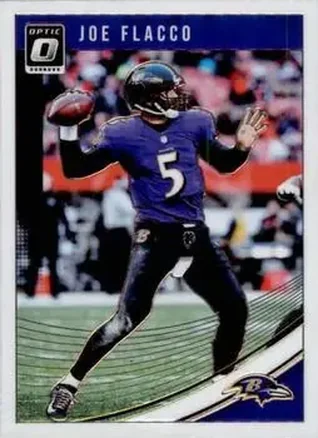 2018 Donruss Optic #9 - Joe Flacco - Baltimore Ravens