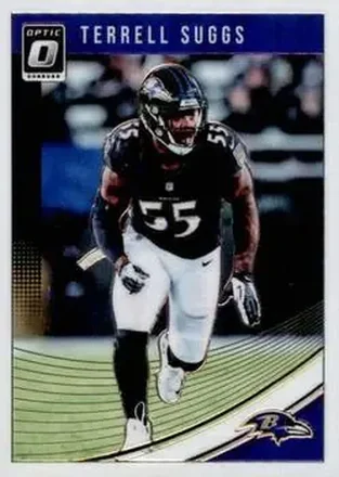 2018 Donruss Optic #10 - Terrell Suggs - Baltimore Ravens