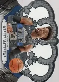 2017-18 Panini Crown Royale #3 - Wesley Matthews - Dallas Mavericks 2017-18 Panini Crown Royale #3 - Wesley Matthews - Dallas Mavericks