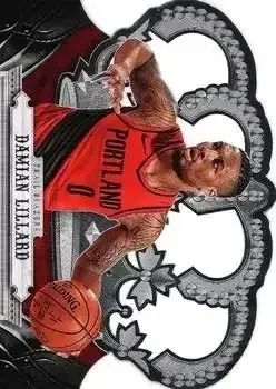 2017-18 Panini Crown Royale #4 Damian Lillard