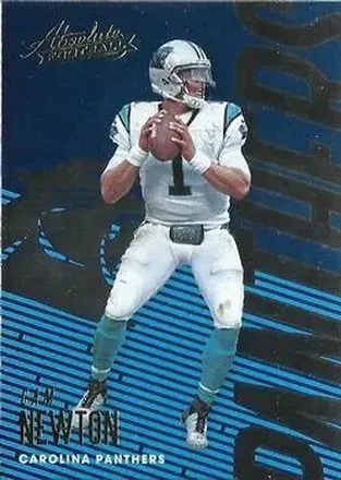 2018 Panini Absolute #13 - Cam Newton - Carolina Panthers