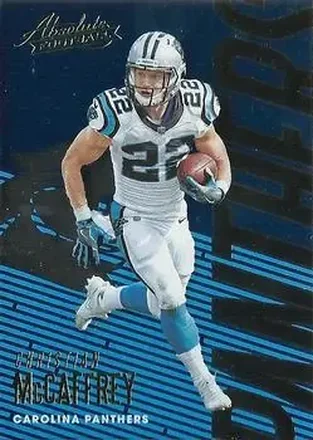 2018 Panini Absolute #14 - Christian McCaffrey - Carolina Panthers