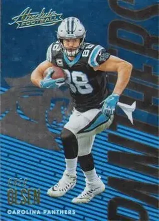 2018 Panini Absolute #15 - Greg Olsen - Carolina Panthers
