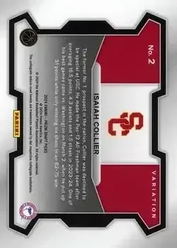 Back of Isaiah Collier