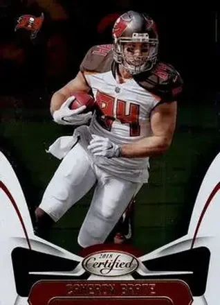 2018 Panini Certified #22 - Cameron Brate - Tampa Bay Buccaneers
