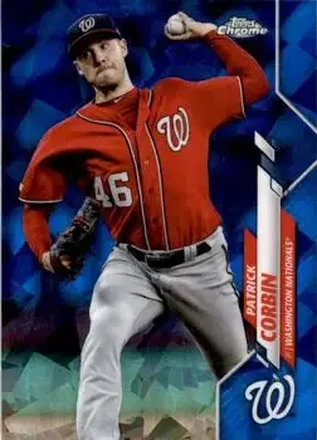 2020 Topps Chrome Sapphire Edition #265 - Patrick Corbin - Washington Nationals