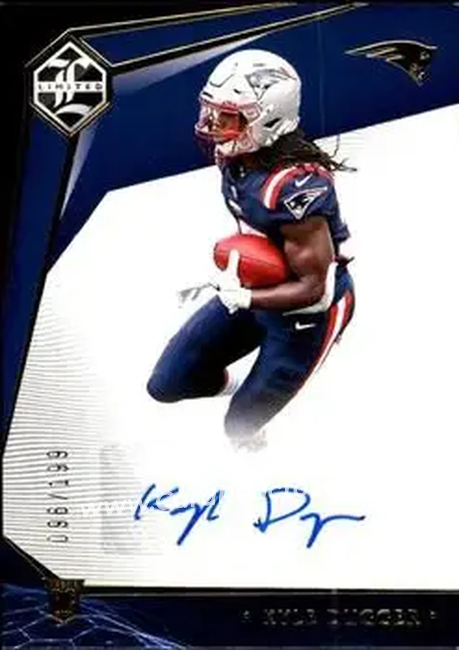 2020 Panini Limited #227 - Kyle Dugger - New England Patriots - Front