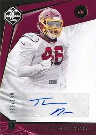 2020 Panini Limited #239 - Thaddeus Moss - Washington Football Team