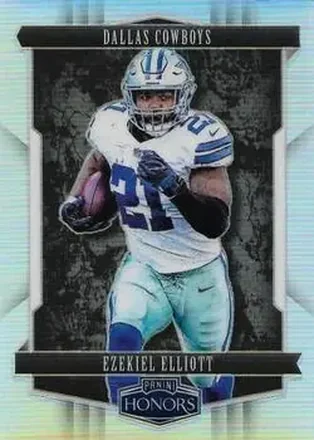 2018 Panini Honors #17 - Ezekiel Elliott - Dallas Cowboys