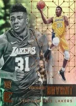 2017-18 Panini Essentials #1 - Thomas Bryant - Los Angeles Lakers 2017-18 Panini Essentials #1 - Thomas Bryant - Los Angeles Lakers