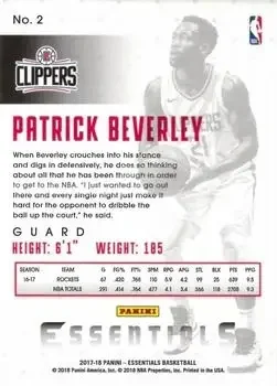 Back of Patrick Beverley
