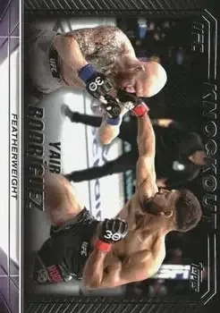 2024 Topps Knockout UFC feature card