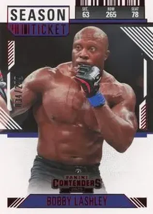 2025 Panini Contenders PFL - Season Ticket Red #61 - Bobby Lashley