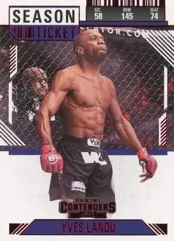 2025 Panini Contenders PFL feature card