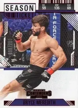 2025 Panini Contenders PFL feature card